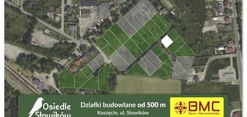 Działki w koszęcinie od 500m2 osiedle słowików pl