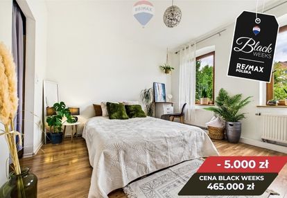 Klimatyczne duże mieszkanie z ogródkiem i garażem