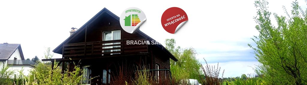 Dom z widokową działką rupniów gm. limanowa