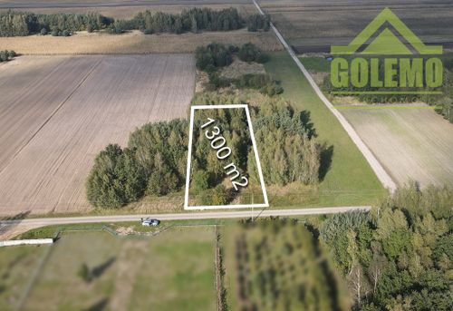 Działka / 1300m2 / budowlano-usługowa / wiercica