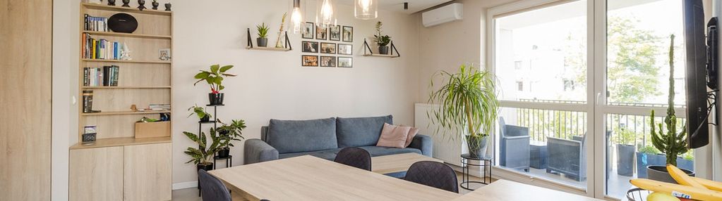 Taras - klimatyzacja - przestronny salon - jasne