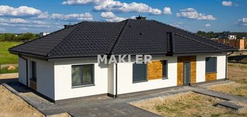 Nowoczesny dom wolnostojący 136,84 m²