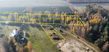 Piękna działka 1500 m2, dąbie (gm. włoszczowa)