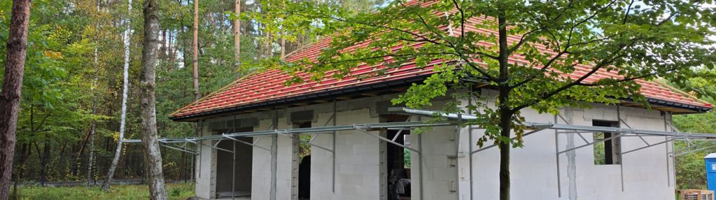 Dom w budowie (koniec grudzień 2027) leśna enklawa