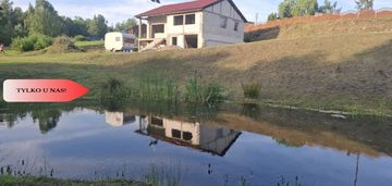 Obniżka !!!dom nad rzeką dz. 2924 m²  natura 2000