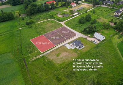 3 działki | łódź, ul. złotno (polesie) | wz + pnb