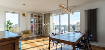 Apartament na mokotowie z widokiem.