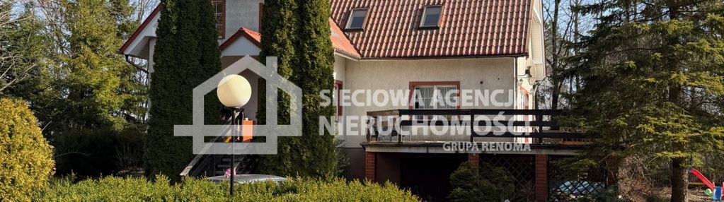 Kaszuby/duża działka/dwa domy/350 m od jeziora.