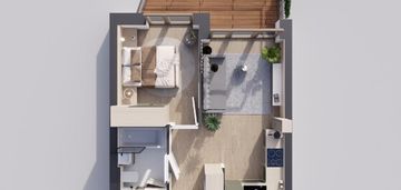 Sunrise park | mieszkanie nr 4.9 | 2 pokoje 32,52 m2 + balkon |