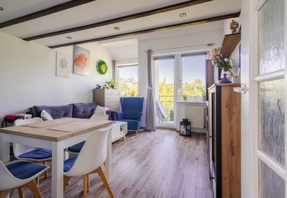 2 pokoje z antresolą, widok na ogród!