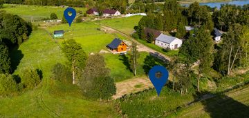 Wyjątkowa działka nad jeziorem, przejma mała