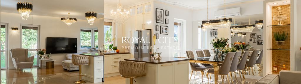 Luksusowy dom z ogrodem na ursynowie.