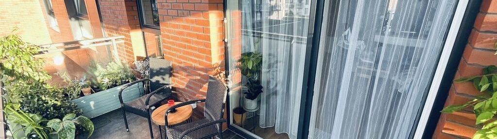 2 pokoje | balkon | garaż | widok na stocznię