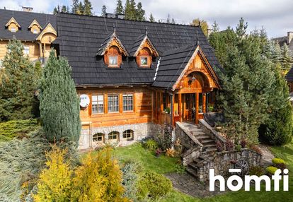 Dom góralski z tarasem i sauną / gliczarów górny