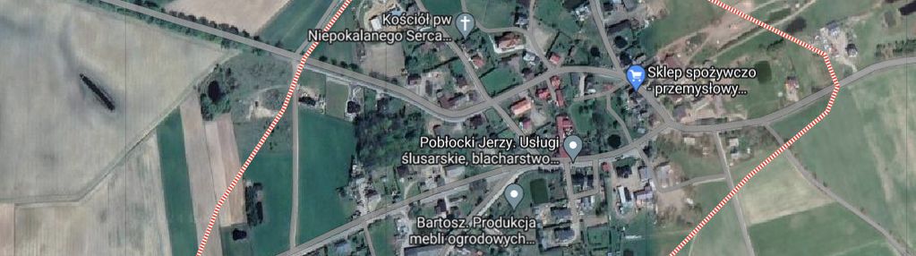 Działka na pograniczu kaszub i kociewia