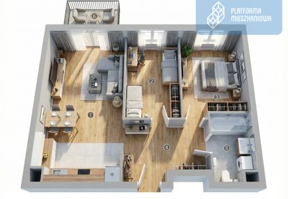 Ogródki działkowe za oknem| zabłocie | 3 pokoje