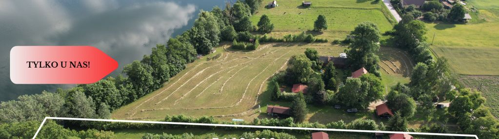 Dom z linią brzegową  jeziora! bory tucholskie