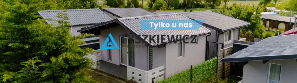 Domek rekreacyjny nad morzem w dębinie