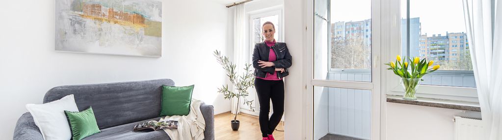 2 pokoje z możliwością 3, 49,43m2, metro bemowo