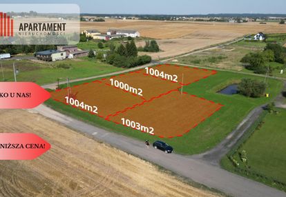 Tylko u nas! cztery działki, spokojna okolica