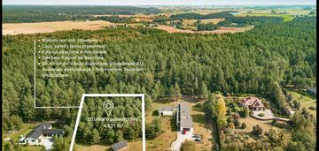 Prywatność, las, działka z warunkami zabudowy