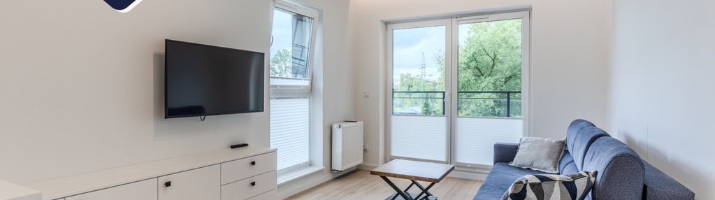 Przestrzenne, 2-pokojowe mieszkanie z balkonem