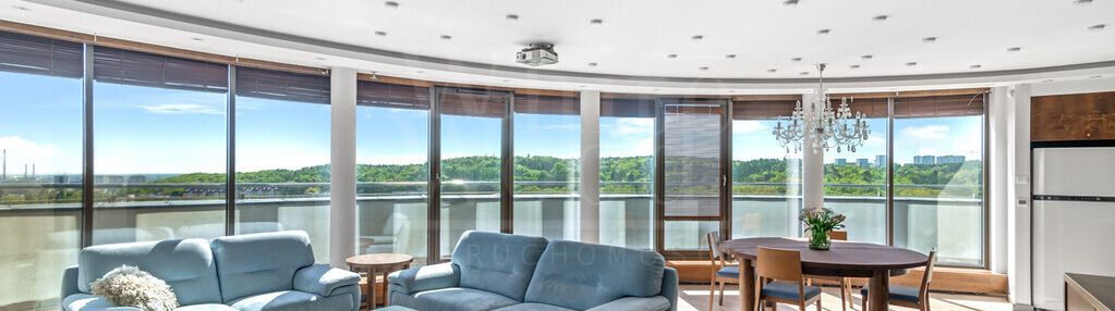 Gdańsk 152 m, widok na morze, 3 miejsca postojowe