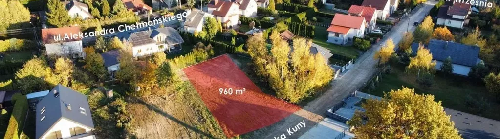 Działka na sprzedaż 960m2