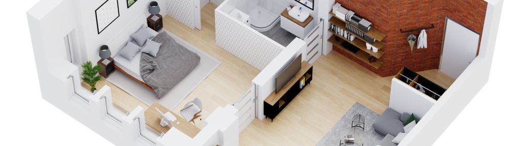 **2pokojowe mieszkanie w rewitalizowanej kamienicy