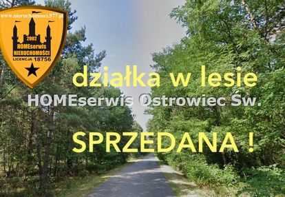 Na sprzedaż działka o pow. 4100 m2 las rzeczki