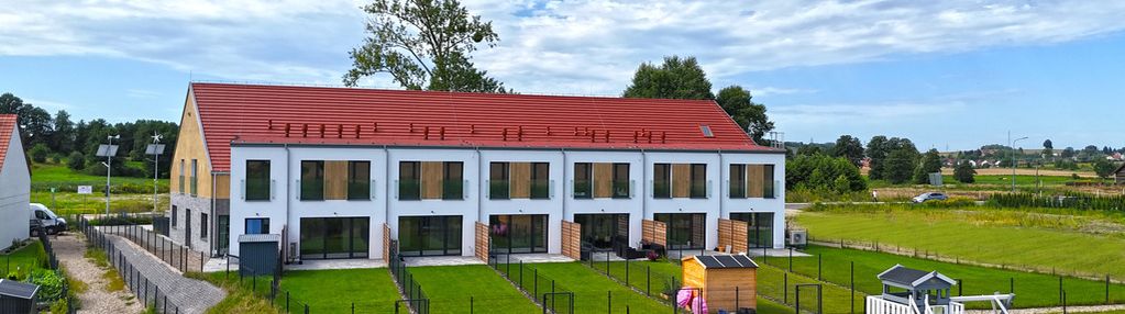 Mieszkanie parter+piętro, ogród, stand. dewelop.