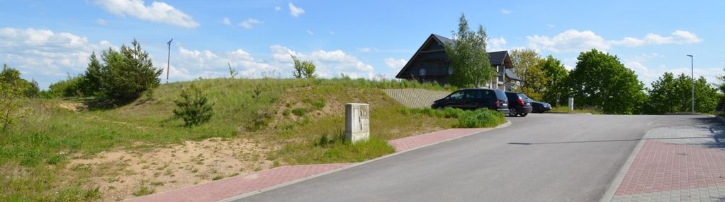 Uzbrojona działka nad jeziorem | miechucino