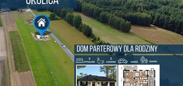 Dom parterowy 129 m2 w zielonej okolicy