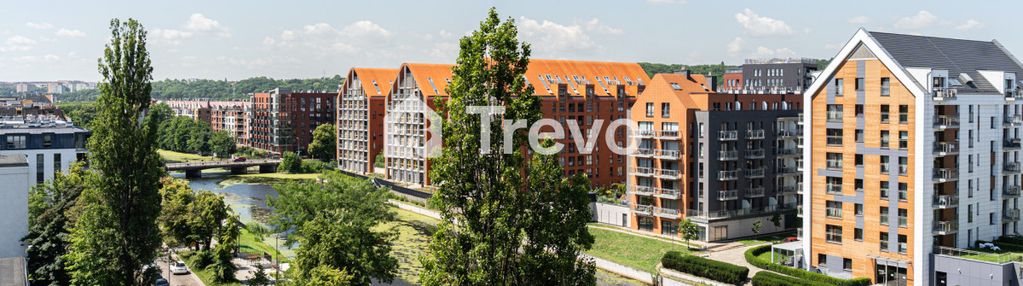 Widok na motławę - 550m od mostu stągiewnego