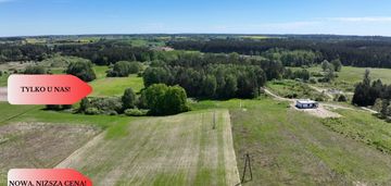 Ostatnia działka przy lesie zblewo woda w drodze