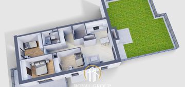 Nowoczesny apartament 4-pok. z tarasem i balkonem