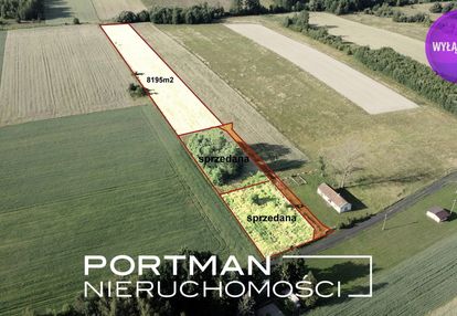 Działka rolna z możliwością budowy siedliska.