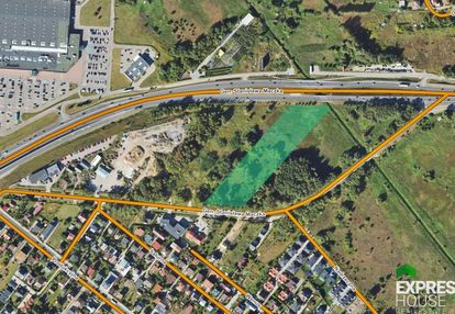 Działka usługowa tuż obok trasy generalskiej.