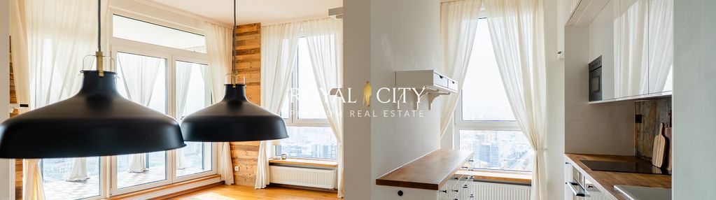 Apartament w chmurach na 23 piętrze.