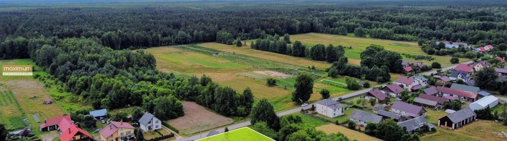 Działka 16 ar z drewnianym domem | bukowa