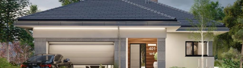 Nowoczesny dom do własnej aranżacji