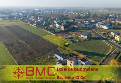 Działka babienica 1212m2