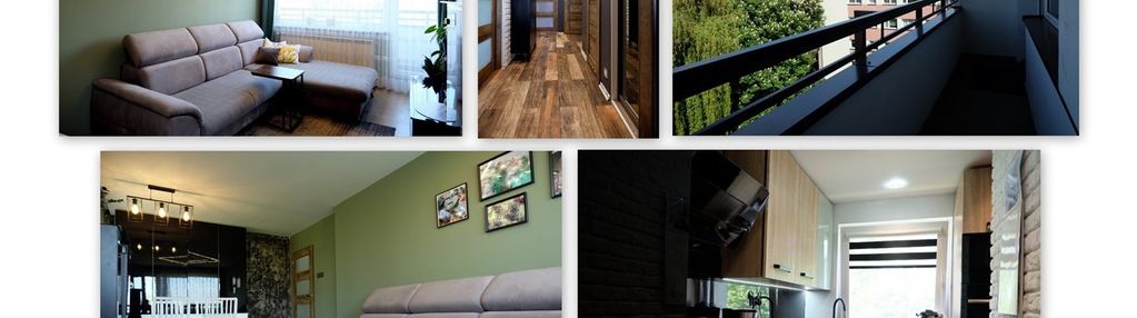 3 pokojowe mieszkanie 57m2 redena chorzów balkon