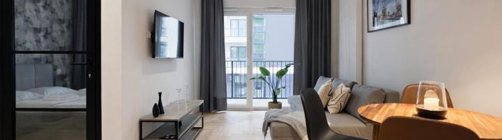 2 pokoje, nowy apartament nad odrą,