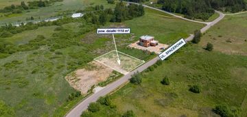 **działka sochonie 1110 m2, wz oraz prąd**
