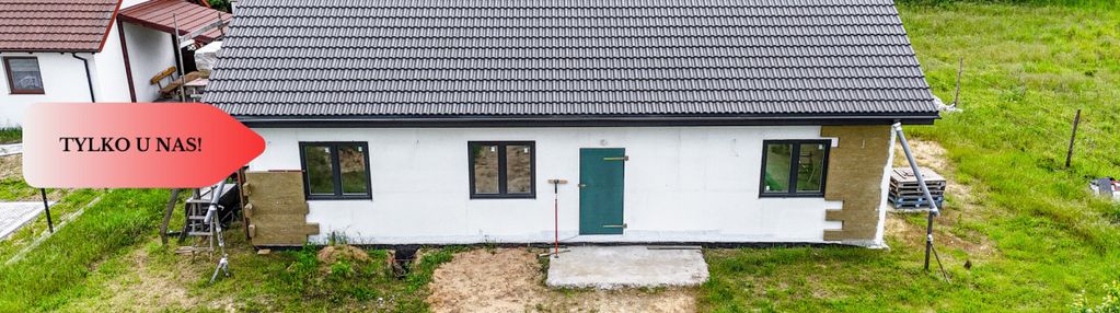 Nowy dom szkieletowy pod nakłem nad notecią