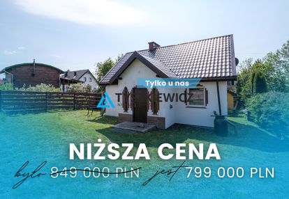Dom z linią brzegową jeziora dzierzgoń