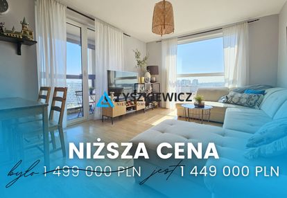 Trzy pokoje 59,2 m² z widokiem na morze  przymorze