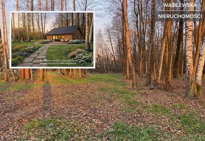 Budowlana z lasem i strumykiem|prąd+wodociąg|pnb