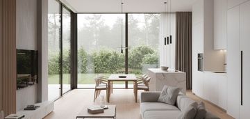 Ekskluzywny apartament z ogródkiem 120 m2